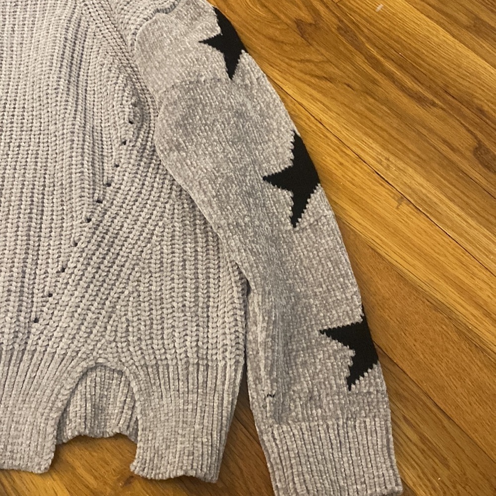 Vintage Havana Girls Gray Sweater With Hood Size XL - Picture 4 of 10